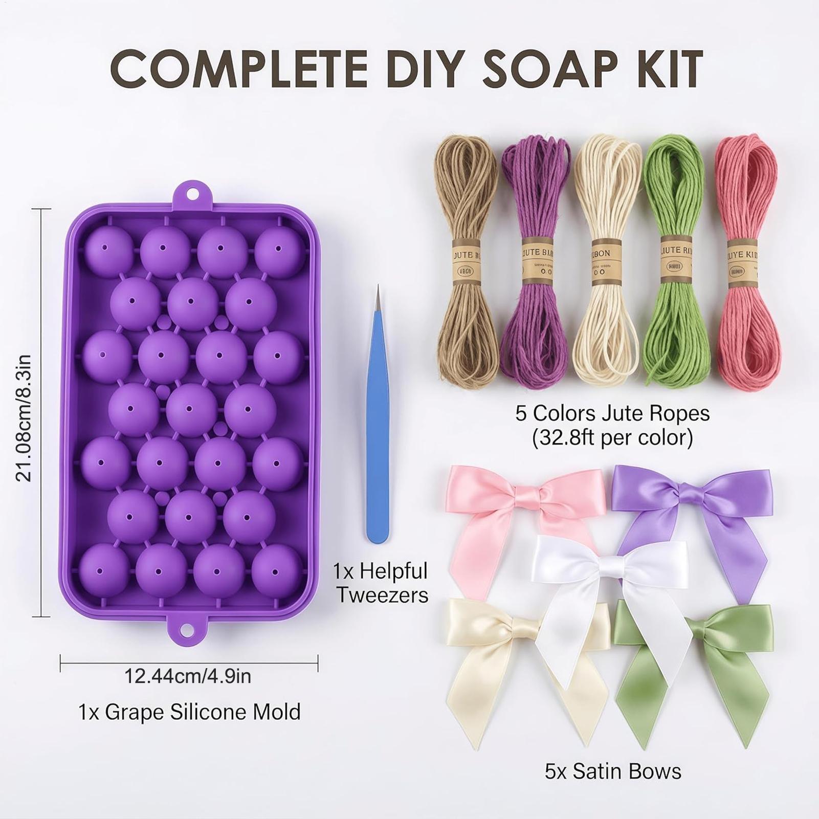 DIY Soap Making Kit Grape Soap - Soap Making Lab 评论和价格