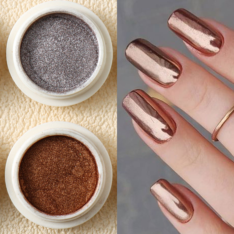 6pc Gold Metallic Mirror Glitt - Mica Powder Colorant 评论和价格