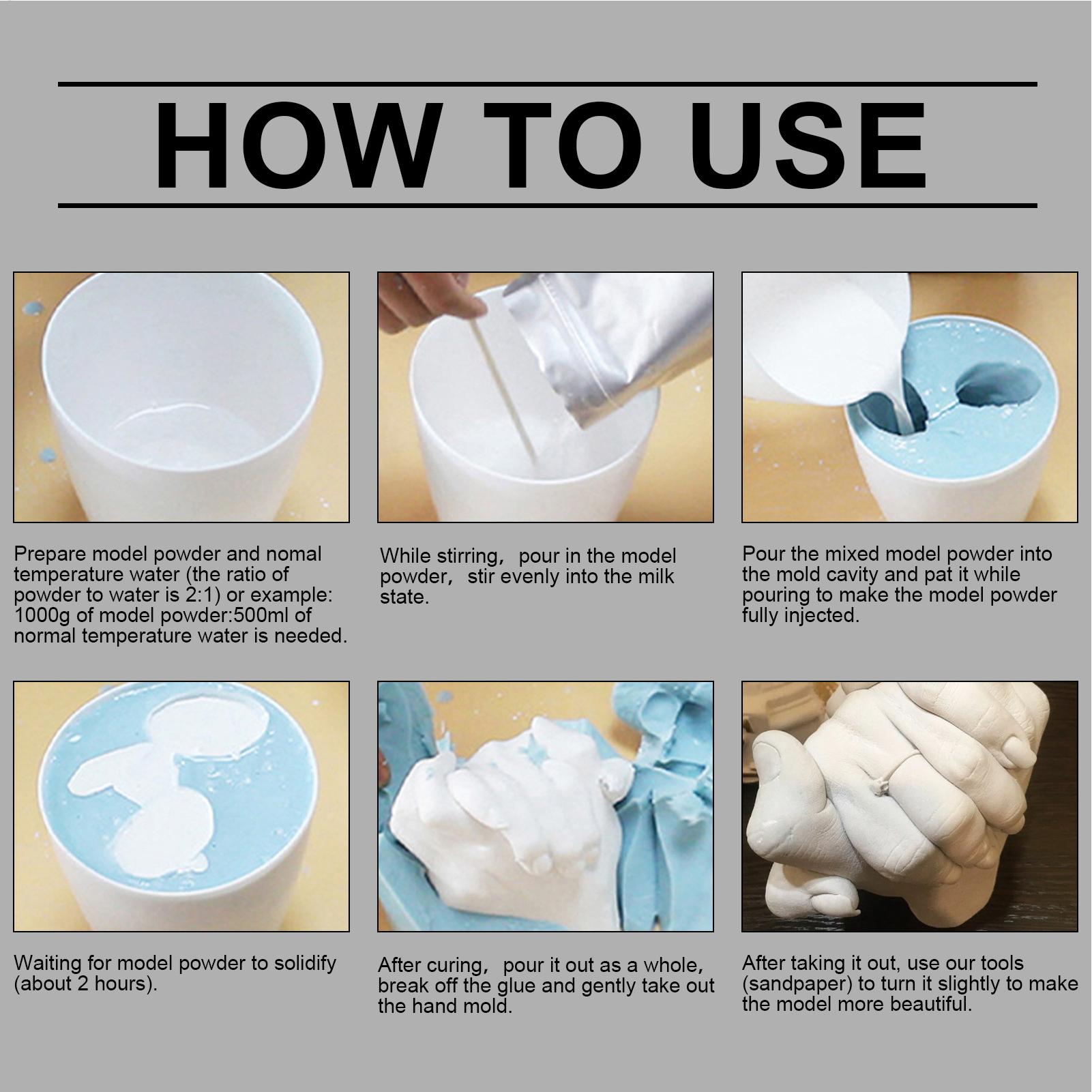 Baby Hand And Foot Casting Kit - Soap Making Kit For Adults 评论和价格