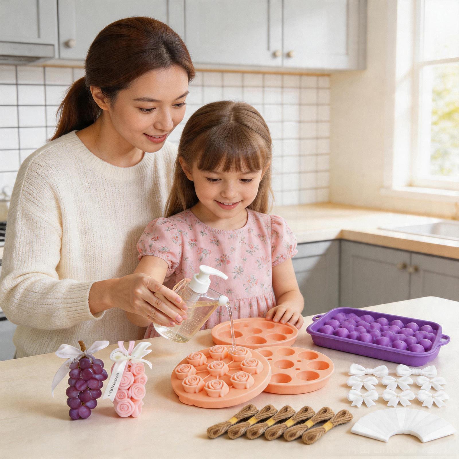Soap Making Kit DIY Grape And  - Soap Making Kit For Adults 评论和价格