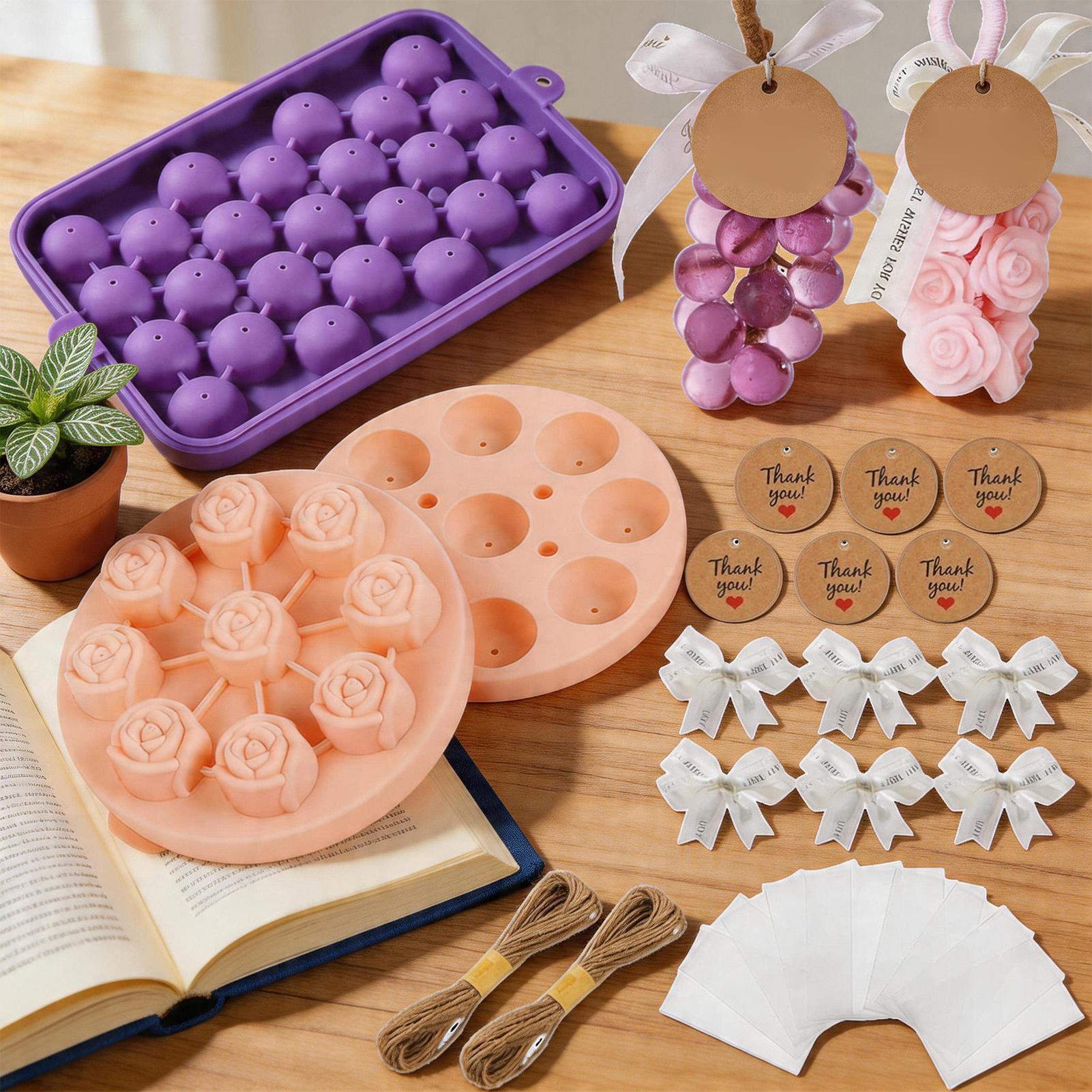 Soap Making Kit DIY Grape And  - Soap Making Kit For Adults 评论和价格