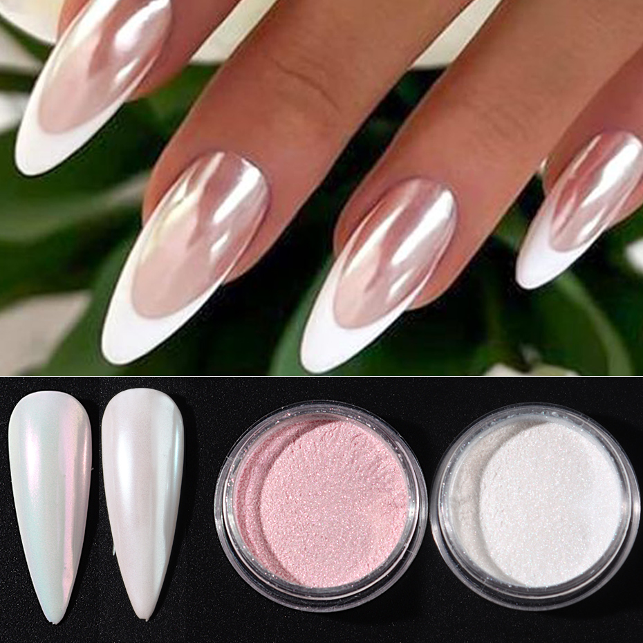 10pcs Set Nail Mermaid Dipping - Mica Powder Colorant 评论和价格