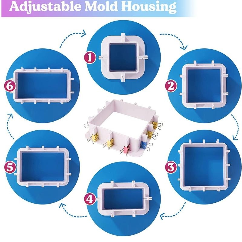91AC Plastic Housing Frame for - Soap Making Kit For Adults 评论和价格